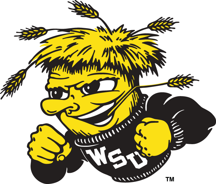 Wichita State Shockers 1992-2009 Secondary Logo v2 diy DTF decal sticker